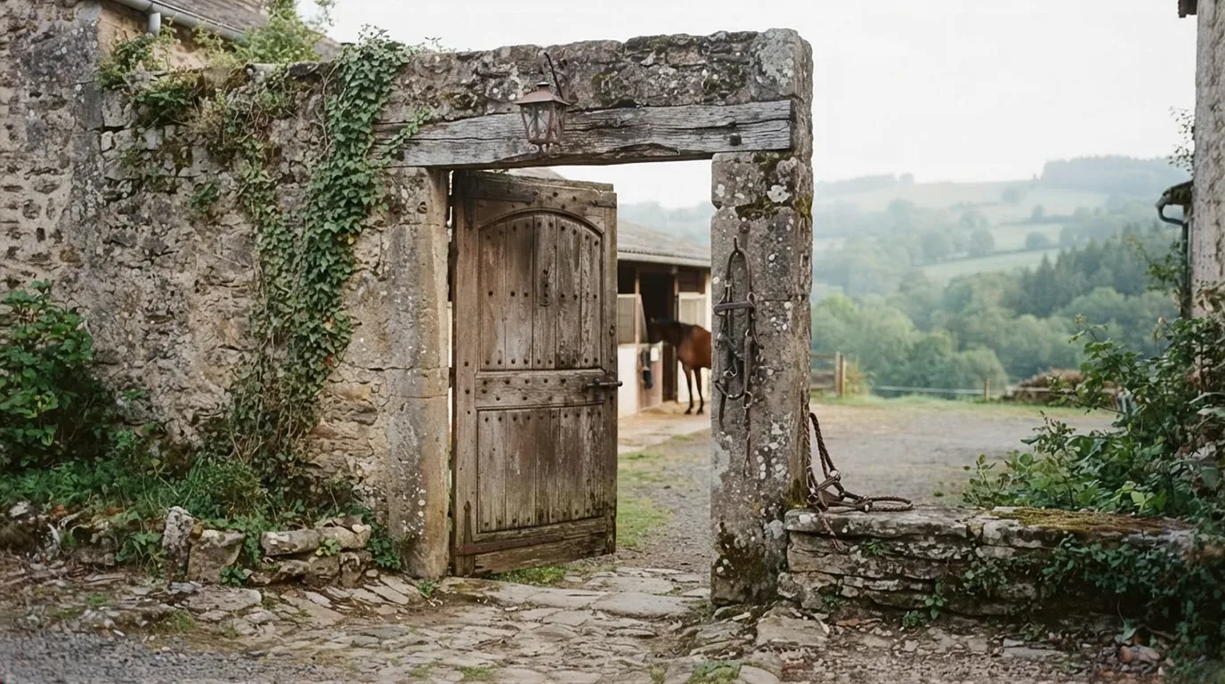 Entrée du Centre Équestre Poney Club des Vaseix, centre équestre à Verneuil-sur-Vienne