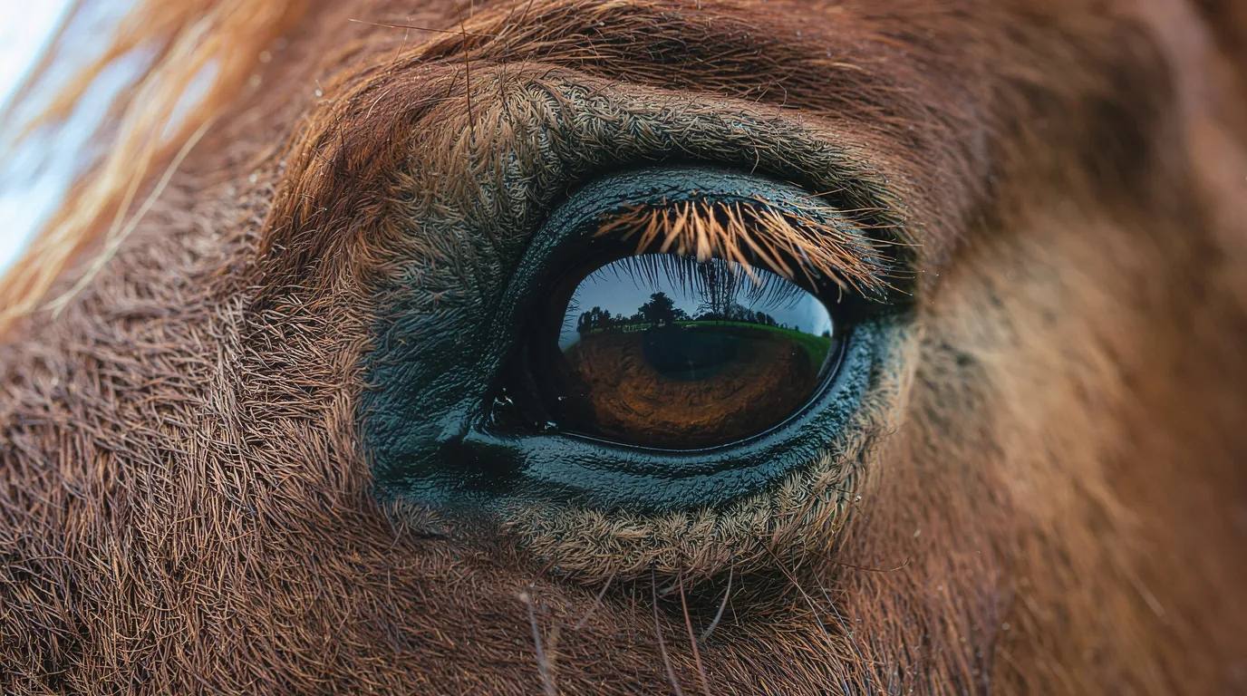 Un regard de cheval au Centre Équestre Poney Club des Vaseix, Verneuil-sur-Vienne